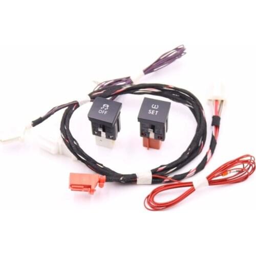 FOR OEM JETTA MK6 VI ESP OFF ASR&TPMS Tire Pressure Monitor/Warning System Switch/Button 56D 927 121&5K0/1TD 927 117