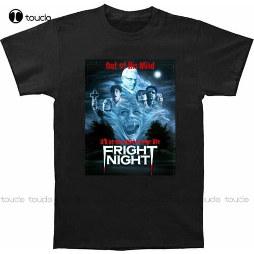 Fright Night Horror Movie 1985 T-Shirt Unisex Men Women Tee Cotton Tee Shirt S-5Xl