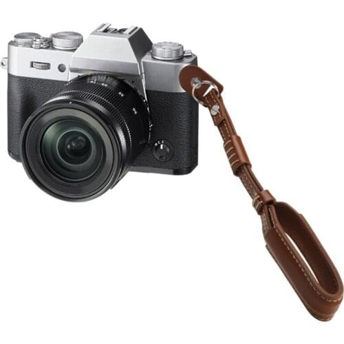 PU Leather Universal Camera Hand Grip Wrist Strap Rope For -Fuji X30 X20 X10 XT10 X100 X100S XE1 XE2 XM1 XA1 Camera Strap
