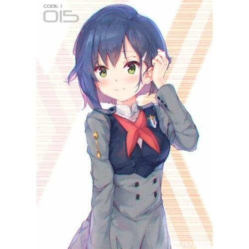 Lot style Choose Darlingin the FranXX Art print Silk poster Home Wall Decor