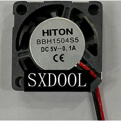 Mini micro cooling fan SXDOOL BBH1504S5 15mm 1504 15*15*4mm DC 5V 0.1A silent quiet blower