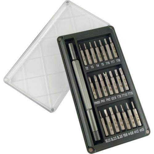 21PCS Precision Screwdriver Sets Mini Magnetic Screwdriver Set for Phone PC Ipad Camera Repair DisassembleTools