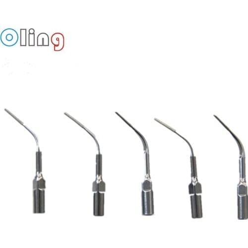 5PCS Dental Scaler Tips P3D Ultrasonic Scaler Perio Scaling Tip P3D*5 Fit EMS WOODPECKER Periodontics Scaler For Teeth