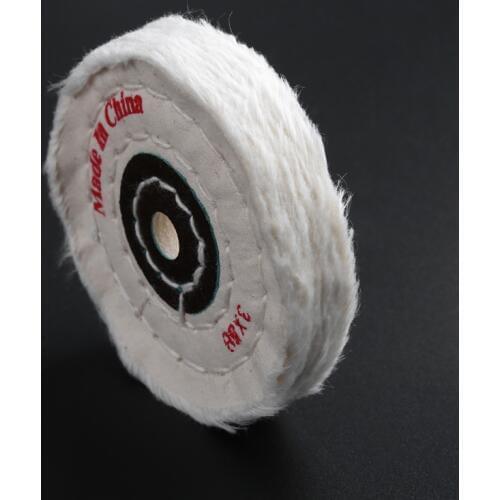 3'' Cloth Buffing Polishing Wheel Buffer Polish Jewelry Grinder Pad Handcraft RXJB