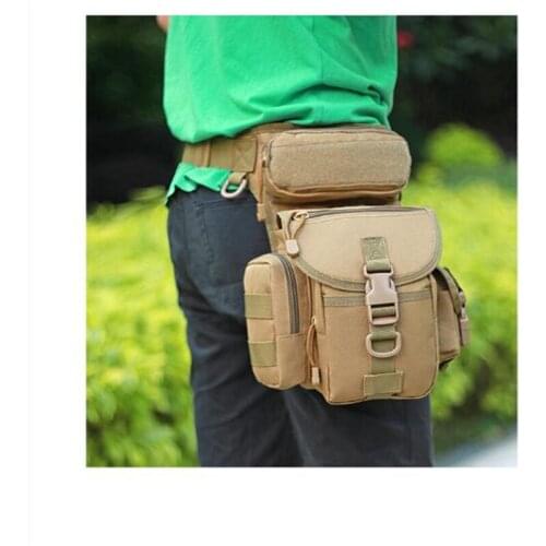 Tactical Drop Leg Bag Waist Packs Military 1000D Nylon Packs Military Packs Tool Thigh Bags For Outdoor Sports Bike Cycling