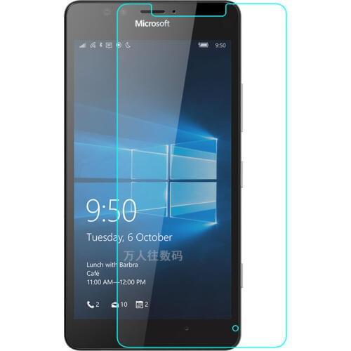 For Nokia Lumia 950 Premium Tempered Glass Screen Protector Ultra Thin Clear Explosion-proof Protective Film
