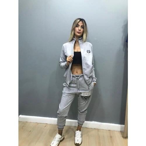Spring/Autumn 2022 Women Brand Fabric Tracksuit Suit Female Tracksuit Hoodies And Pants Sportswear