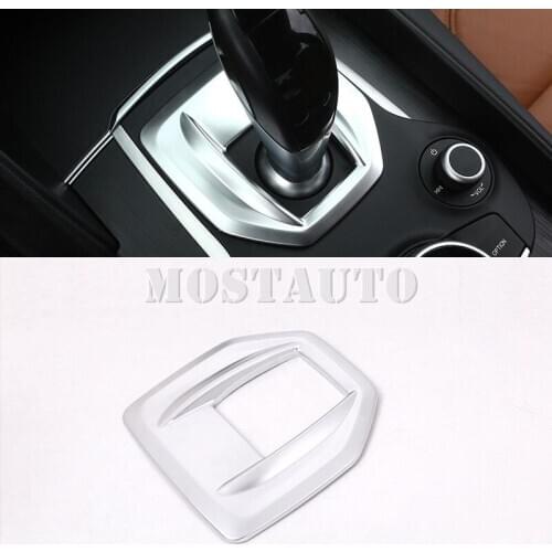 For Alfa Romeo Giulia Stelvio 2017-2019 ABS Inner Gear Shift Box Decoration Cover Trim 1pcs Car Accessories Interior Car Decor