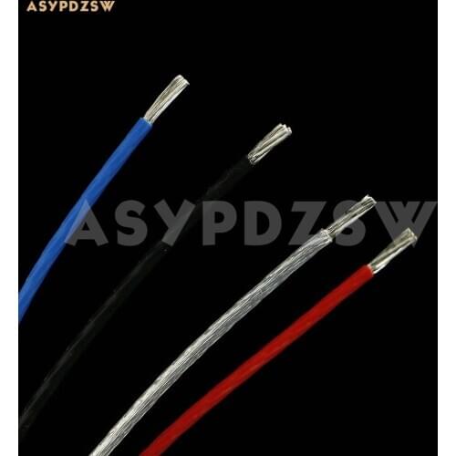 4 Sqm plating silver wire High temperature resistant electronic module cable 1M