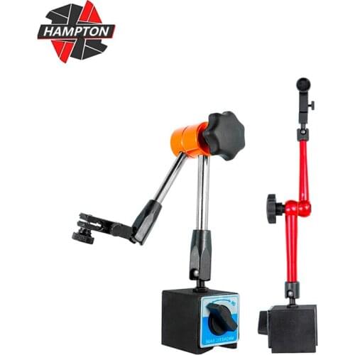 HAMPTON Dial Indicator Magnetic Base Holder 0.01mm Dial Gauge Magnetic Base Holder Measure Gauge Instruments Tool