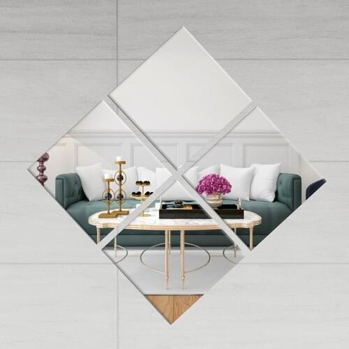 Hepsi Home Mirror Wall Stickers
