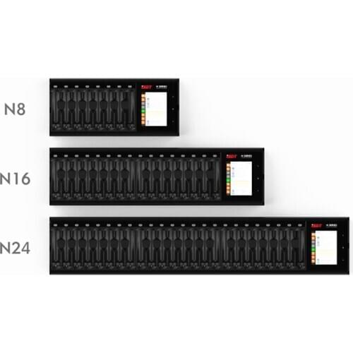 ISDT N8 N16 N24 AA AAA Battery Charger DC Smart Battery Charger For Battery of Li-lon LiHv Ni-MH Ni-Cd LiFePO4