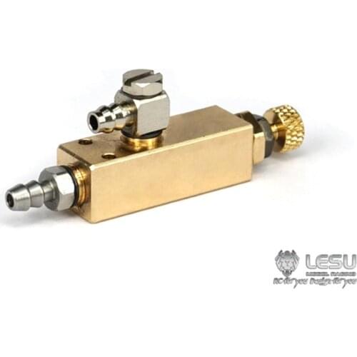 LESU Hydraulic Control Metal Regulating Valve 1/14 RC Model Tmy Tractor Truck TH02581