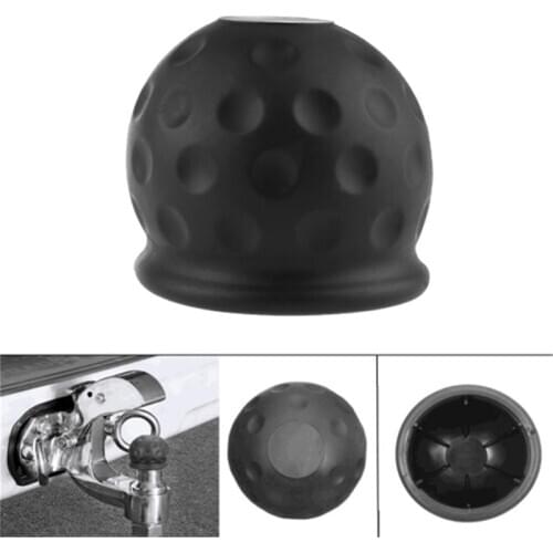 New Universal Rubber Tow Bar Ball Cover Cap Towing Hitch Caravan Trailer Tow Ball Protector Cover