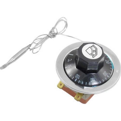 WKB-300 250VAC 16A 2 Terminals 50-300 Celsius Temperature Controller Switch