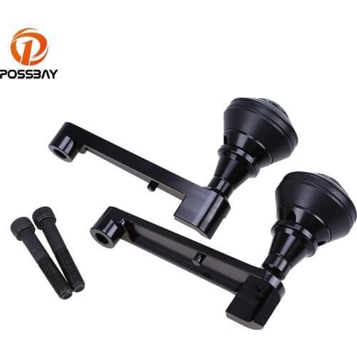 POSSBAY Falling Protectors Motorcycle Frame Slider Pad Protector Engine Cover Crash Protector For Honda CBR1000 2008-2016 ATV