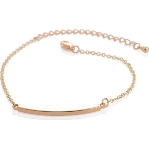 Shuangshuo New Fashion Curved Bar Women Bracelets Bangles Chain Link Bracelets for Women Geometric Bracelet pulseras Sl013
