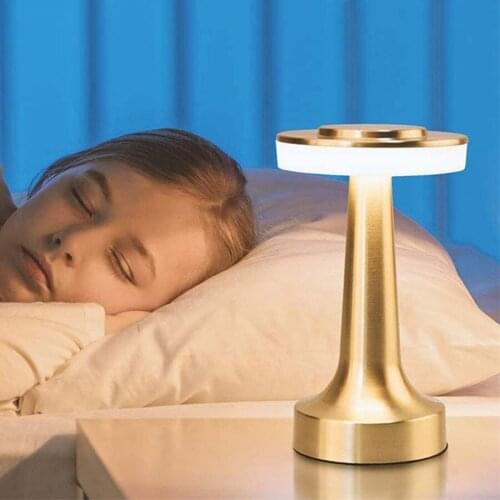 Modern Simple Led Bar Table Lamp Touch Sensor Restaurant Hotel Cafe Desktop Light Living Ding Room Bedroom Bedside Night Light