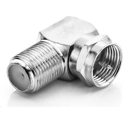 Satellite Connector Angled Socket 90 Degree Cable Connector Angle