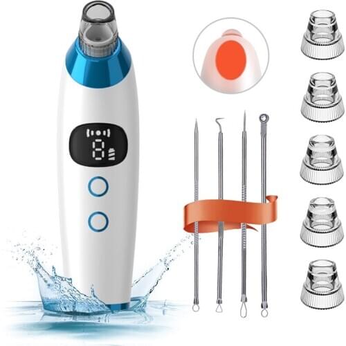 Blackhead-Remover Remove-Pimple Skin-Care-Tool Kit For Women USB Rechargeable