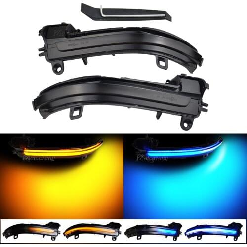 LED Rearview Mirror Indicator Blinker Dynamic Turn Signal Light For BMW F20 F30 F31 F21 F22 F23 F32 F33 F34 E84 1 2 3 4 Series