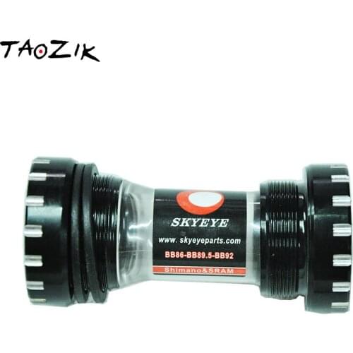 TAOZIK BB109 sealed bearings hollow bike bottom bracket BB axis compatible with shimano sram