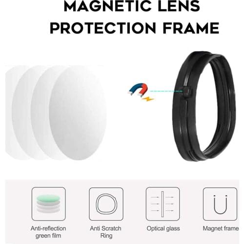 Mirror Holder Lens Protection For Oculus Quest 2 Magnetic Eyeglasses Frame VR Glasses Accessories Drop Shipping Hot
