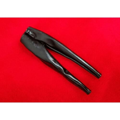 1:6th Black Leather Pants Model For 12" Female Figure Body