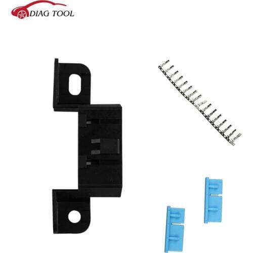 16pin obd2 connector OBD2 OBD 2 16Pin Female angle Connector OBD Female Wire Sockets Connector obd ii adapter Diagnostic Tools
