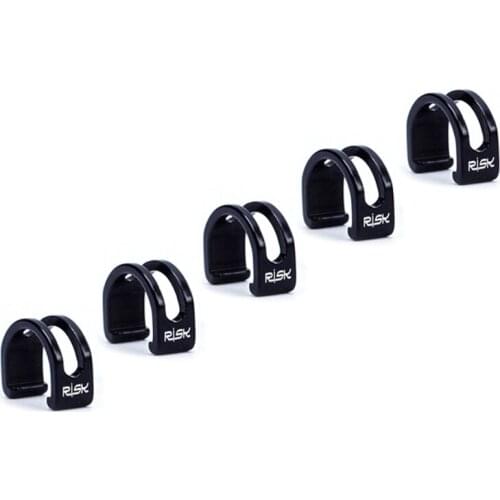 5Pcs Brake Cable Clasps C-Buckle Clasps Housing Hose Guide for Brake Cable Bicycle Brake Cable Housing