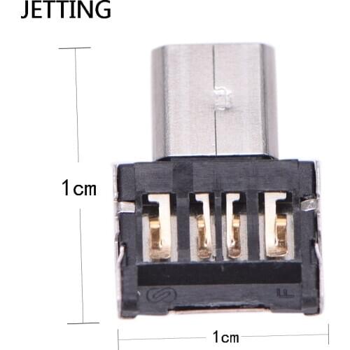 JETTING Micro USB Flash Disk U Disk 5pin OTG Adapter Converter For Xiaomi Samsung HuaWei Phone Tablet 1pcs