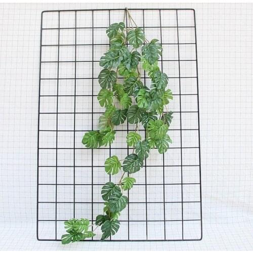 Artificial Vine Realistic Natural Nice-Looking Faux Silk Flower Trailing Leaf Hanging Plant Home Artificial Decorations