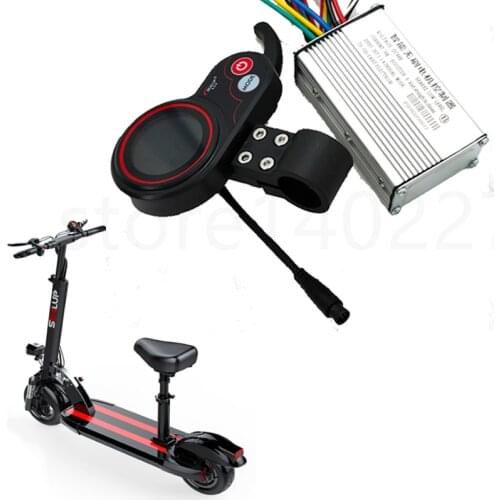For SEALUP Electric Scooter 36V 48V 16A Motor Brushless Controller Electric Mountain Bike Speed Controller with LCD Display Pane