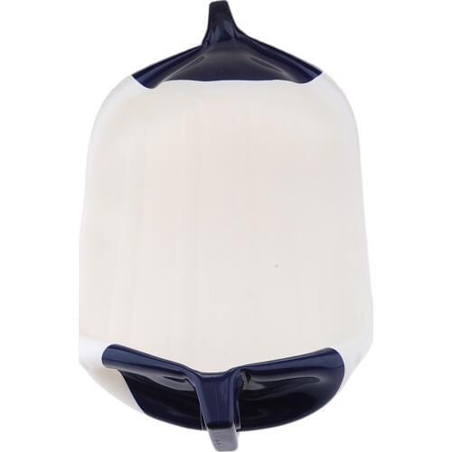 Marine Yacht Boat Fender White PVC Bumper Dock Shield Protection 76 x 28 cm