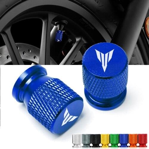 Motorcycle Tyre Valve Cover Tire Air Port Stem Cap Plug CNC Aluminum For YAMAHA MT09 MT07 MT10 MT03 MT25 TRACER 900 700 GT FZ09