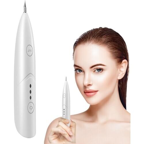 Mini Laser Plasma Pen Portable Laser Tattoo Freckle Remover Mole Removal Machine Dark Spot Eraser Face Care Skin Tag RemoverTool