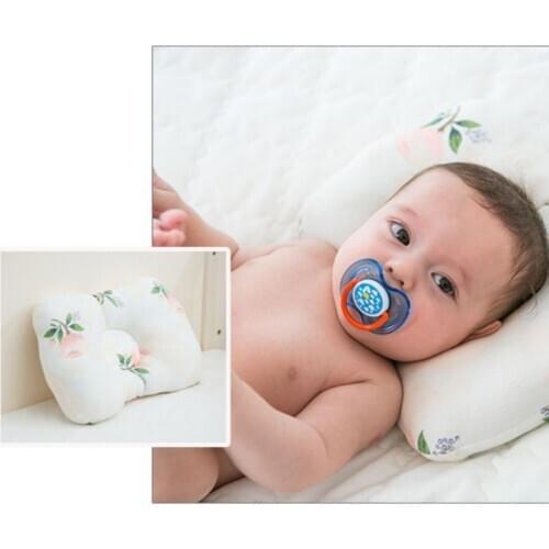 Cartoon Cotton Kids Pillow Soft Washable Baby Sleeping Head Cushion Lengthen Rectangle Toddler Pillow Portable Headrest