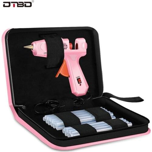 DTBD 70W 150W 280W Professional Hot Melt Mini Glue Gun Set With Hot Glue Gun Sticks And Bag For DIY Repair Tools Power Tools