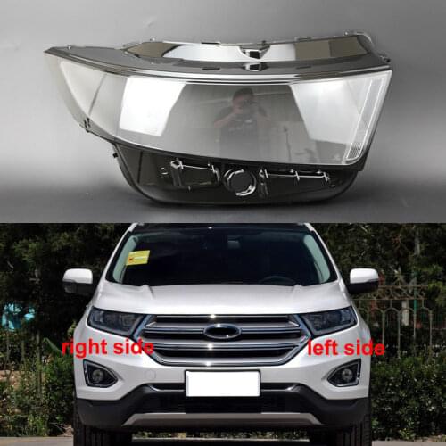 Headlamps Glass Cover Transparent Lampshades Lamp Shell Masks Lampshade Lens Glass For Ford Edge 2015 2016 2017 2018 2019