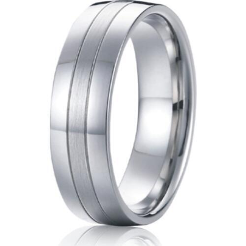 New arrival high quality custom handmade mens jewelry silver color pure anti allergic titanium rings