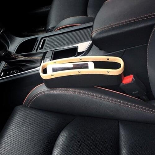 Seat Crevice Storage Box Seat Gap Filler Seat Organizer For w210 For haval h6 2021 accessories For rav4 2017 For housse golf 4