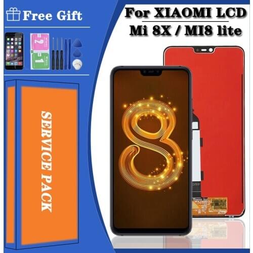 Original LCD For Xiaomi Mi 8 Lite LCD Display Touch Screen Digitizer Assembly With Frame For Xiaomi Mi8 Lite Mi 8X LCD