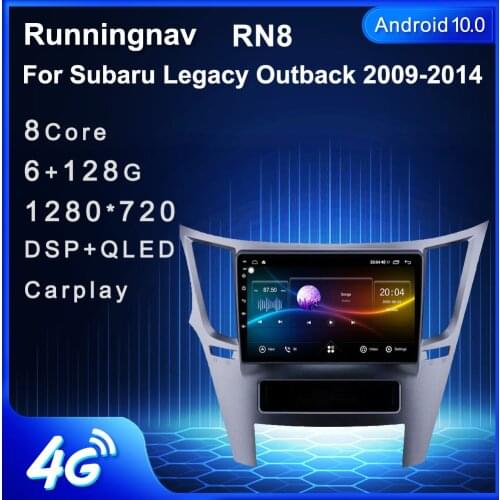 Runningnav For Subaru Legacy Outback 2009-2014 Android Car Radio Multimedia Video Player Navigation GPS
