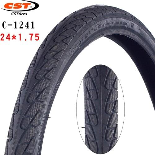 CST mountain bike tires C1241 24 inches 24*1.75 Bicycle accessories Steel wire tire Antiskid and wear resistant bicycle tire