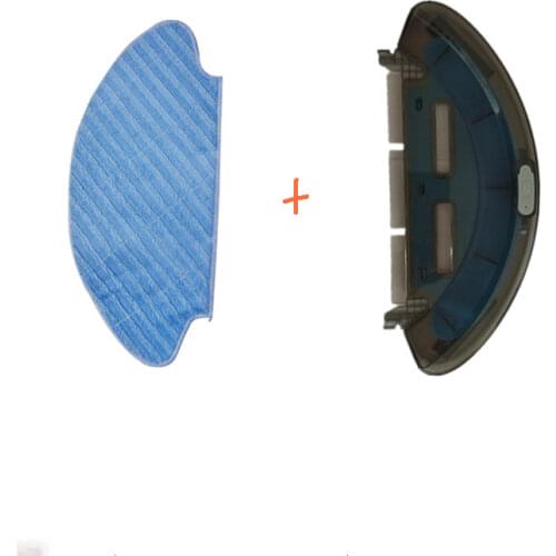 Robot Vacuum Cleaner Water Tank Mop Cloth Rags for Tefal RG6875 Robotic Vacuum Cleaner Spare Parts Accessories