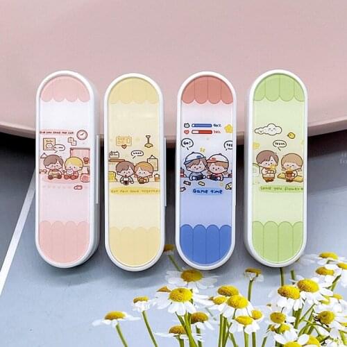 Japan Cartoon Cute small Tweezers Contact Lens Clip Suction Stick Set Independent Shell Beauty Contact Wearing Tool Clip