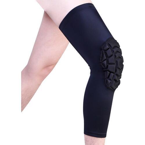 1PC Basketball Knee Pads Protector Compression Sleeve Honeycomb Foam Brace Kneepad Fitness Gear Volleyball knee support sports