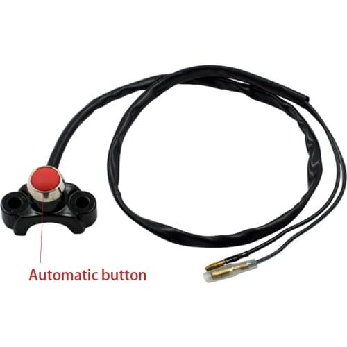 1PC Fog Light Button Universal Motorcycle Switches Aluminum Handlebar Mount Headlamp Power Start Kill