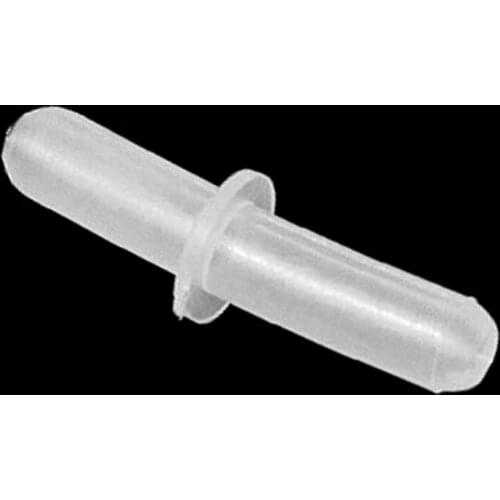 AXYC Clear White Plastic 2-Way Air Tube Connector Adapter Aquarium Tubing Coupler New