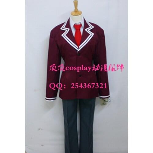 Anime Hidan no Aria Toyama Kinji Touyama Cosplay Costume suits full set outfit halloween costumes for women/men adult